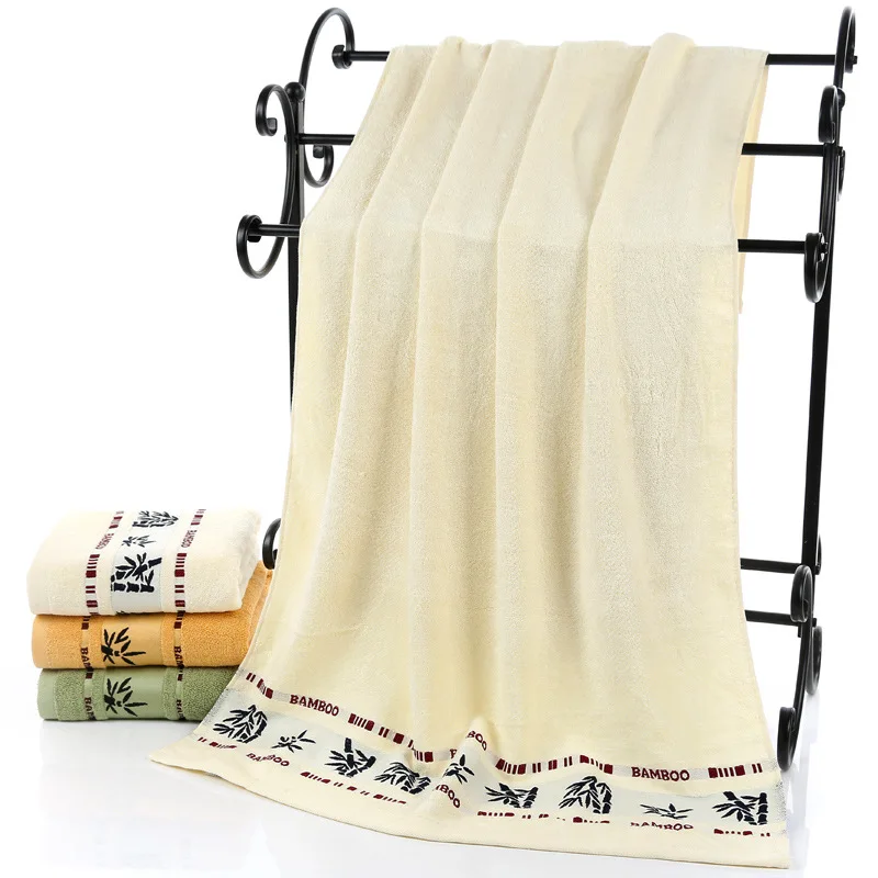Супермягкое банное полотенце из бамбукового волокна 70*140 см 3 цвета|bamboo fiber bath