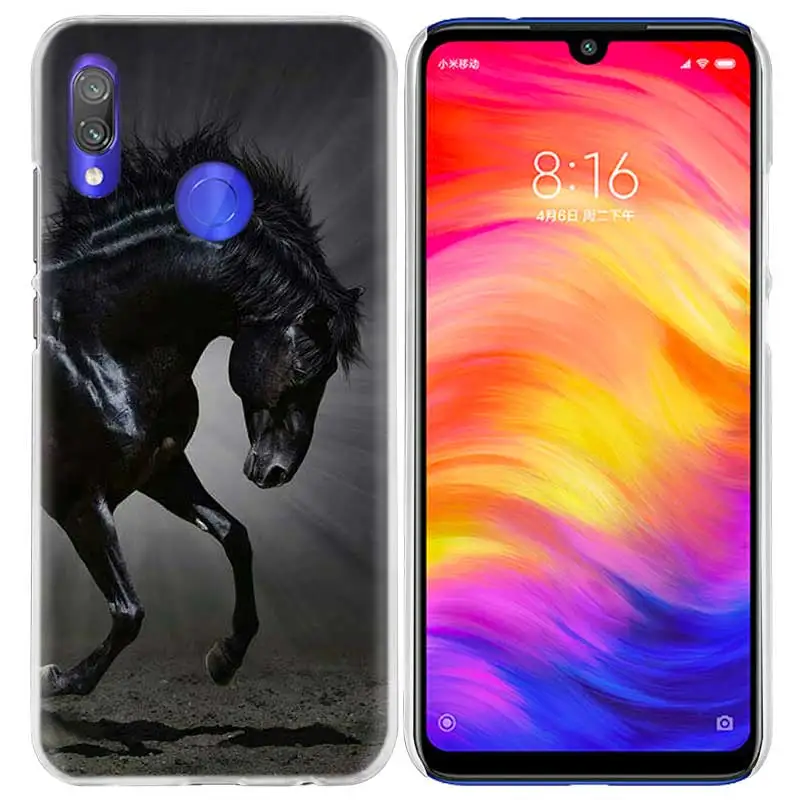 04 Чехол с изображением лошади для Xiao mi Red mi Go Note 7 6 6A Pro S2 5 5A 4X mi A1 A2 9 mi x 3 5G 8 lite Play F1 жесткий чехол для телефона из поликарбоната - Цвет: 04
