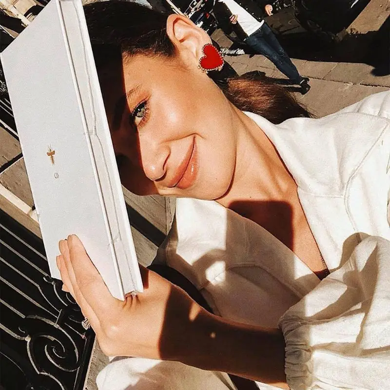 Сладкий Валентина Любовь Эмаль Красное сердце серьги со шпилькой для женщин