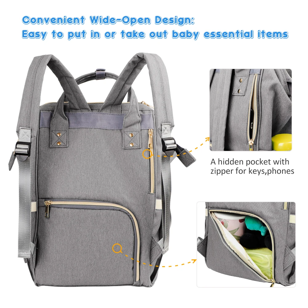 LAND большая сумка для детских подгузников дорожный рюкзак беременных родителей