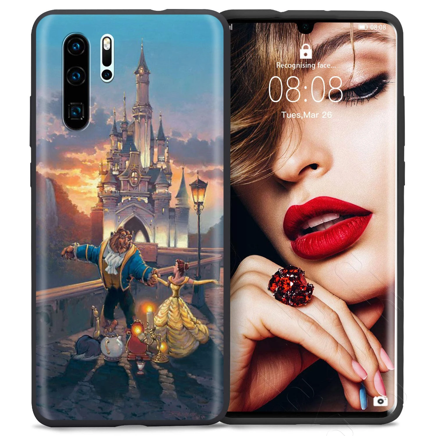5 Чехол Lavaza beauty Beast Rose Princess для huawei mate Y7 Y9 P8 P9 P10 P20 P30 Lite Pro P Smart Mini - Цвет: 5