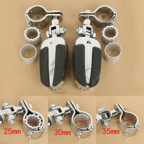 Подножки для мотоцикла с зажимами Honda GoldWing GL1800 GL1500 2001 2011 VT750 Shadow 750 VT750C|Подставки