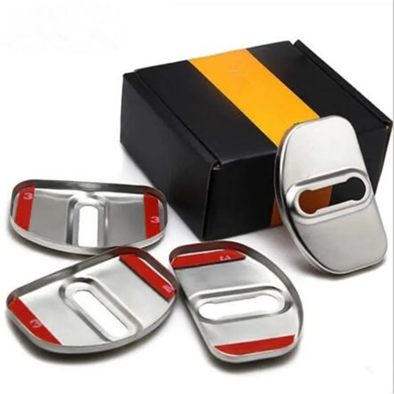 4 шт./компл. Автомобильный Дверной замок водонепроницаемый защитный чехол для