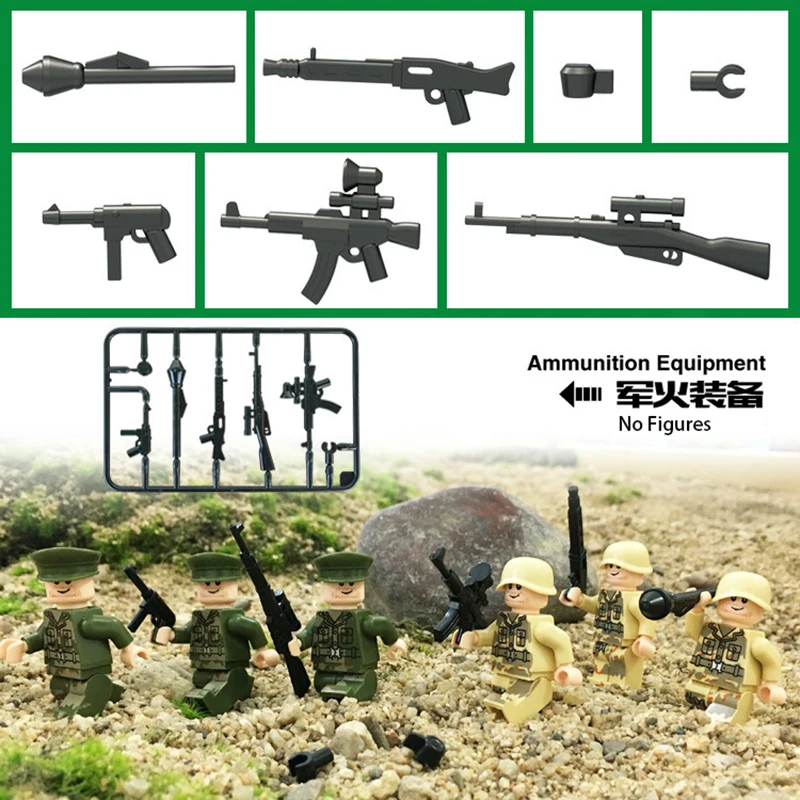 Военная Униформа серии SWAT полицейский Moc Книги об оружии пакет армия кирпич руки