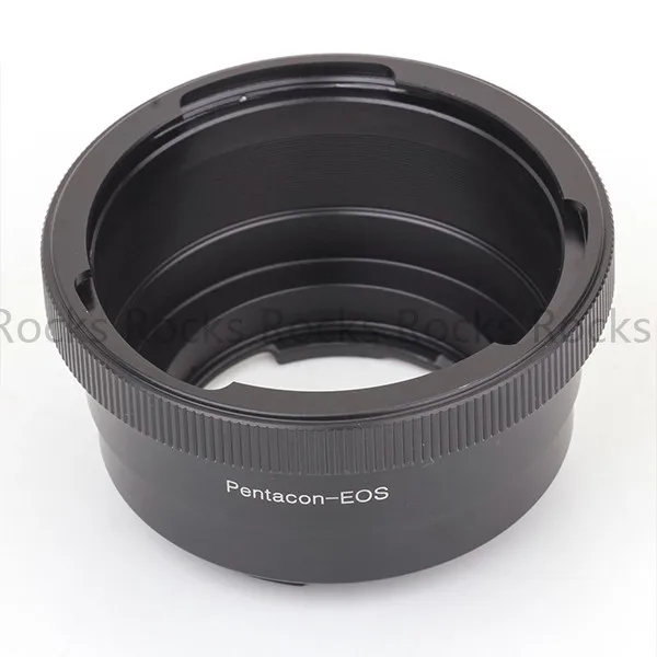 Адаптер объектива Pixco для Canon EOS 7DII 5DIII100D 650D с подтверждением AF подходит Pentacon 6 Kiev 60