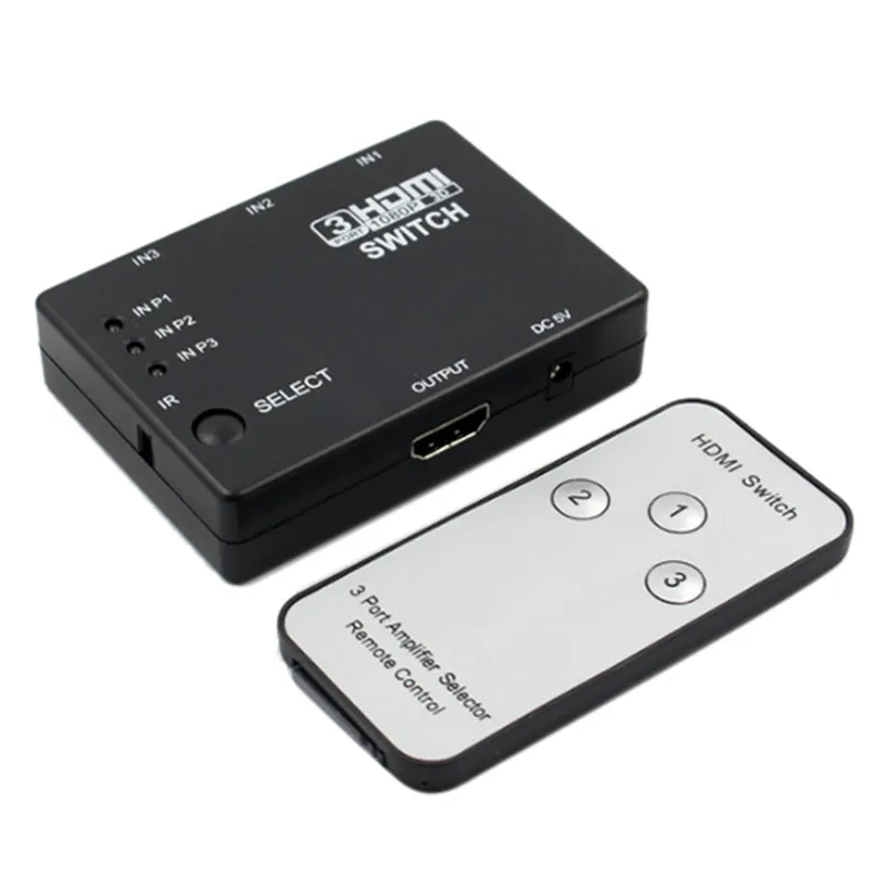 HDMI сплиттер 3/5 порт переключатель 1080P 3 входа 1 выход 4K адаптер для XBOX 360 PS3 PS4 Android HDTV