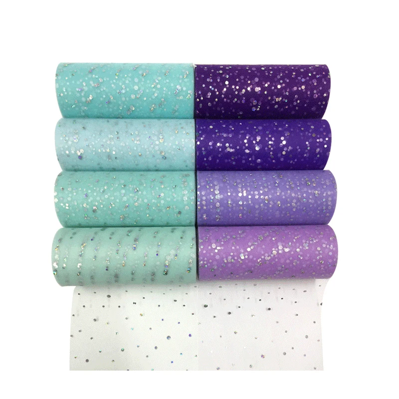 Круглая Тюлевая юбка пачка 25 ярдов 6 дюймов|fabric craft|diy fabricglitter organza |