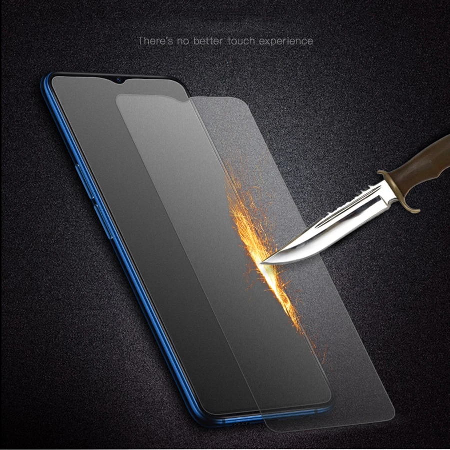 9H матовое закаленное стекло для OPPO F9 Pro R17 R15 A3s Realme 2 C1 K1 F5 A73 A83 Защитная пленка