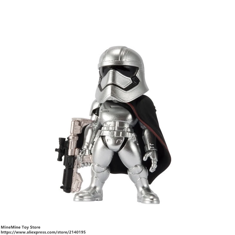DISNEY Star Wars 4 шт./компл. Kylo Ren Stormtrooper Flametrooper Captain Phasma фигурку аниме Коллекционная