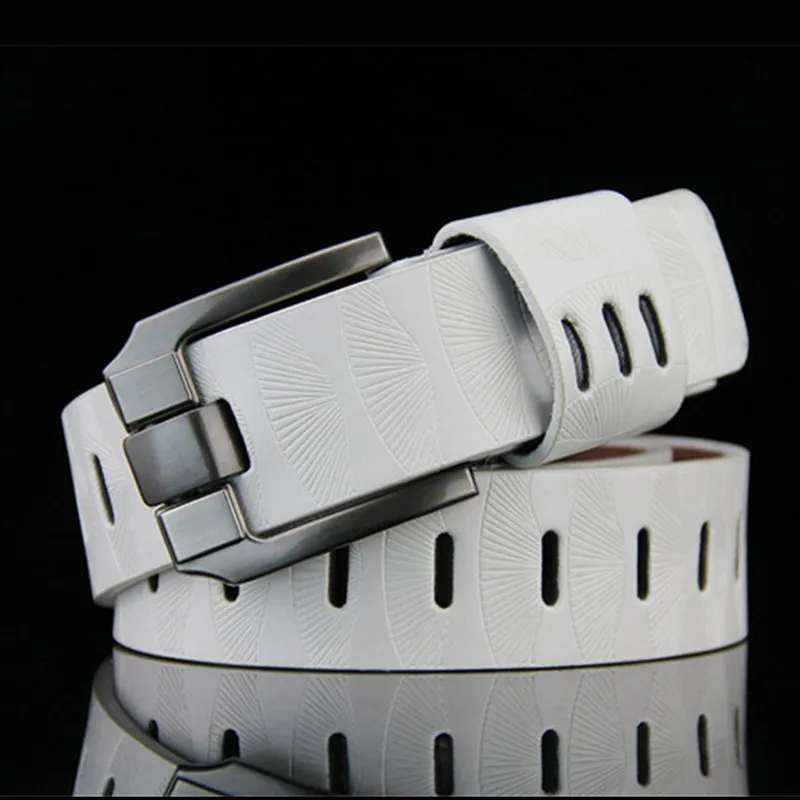 

2019 Fashion Men's Belt Vintage PU Leather Belts Designer Belt for Man Alloy Pin Buckle Waist Strap Business Casual Male Belts