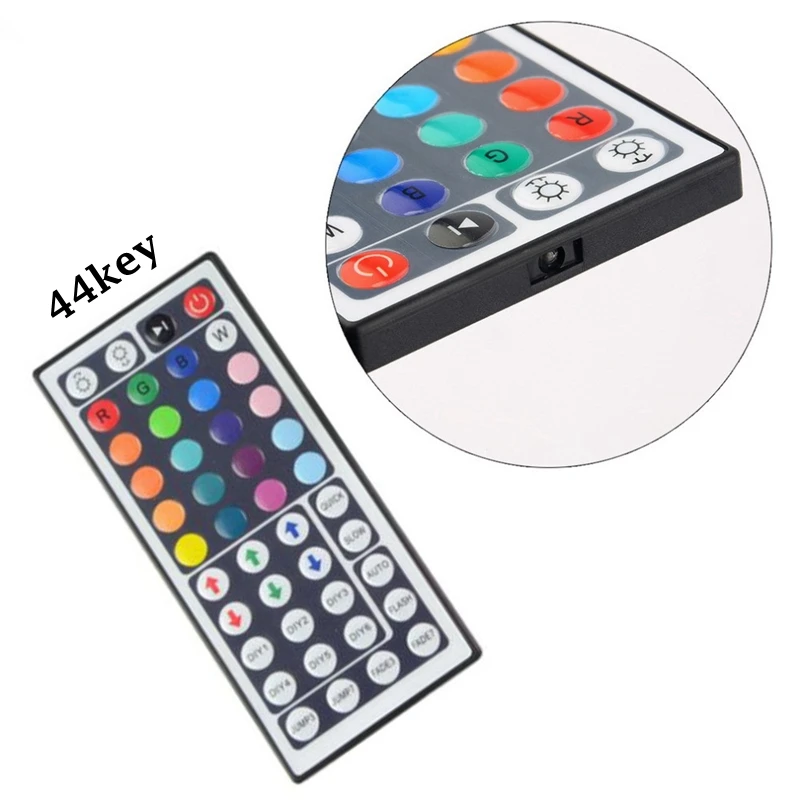 Laimanice DC12 24V 6A 24/44 ключ ИК пульт дистанционного управления RGB led контроллер коробка