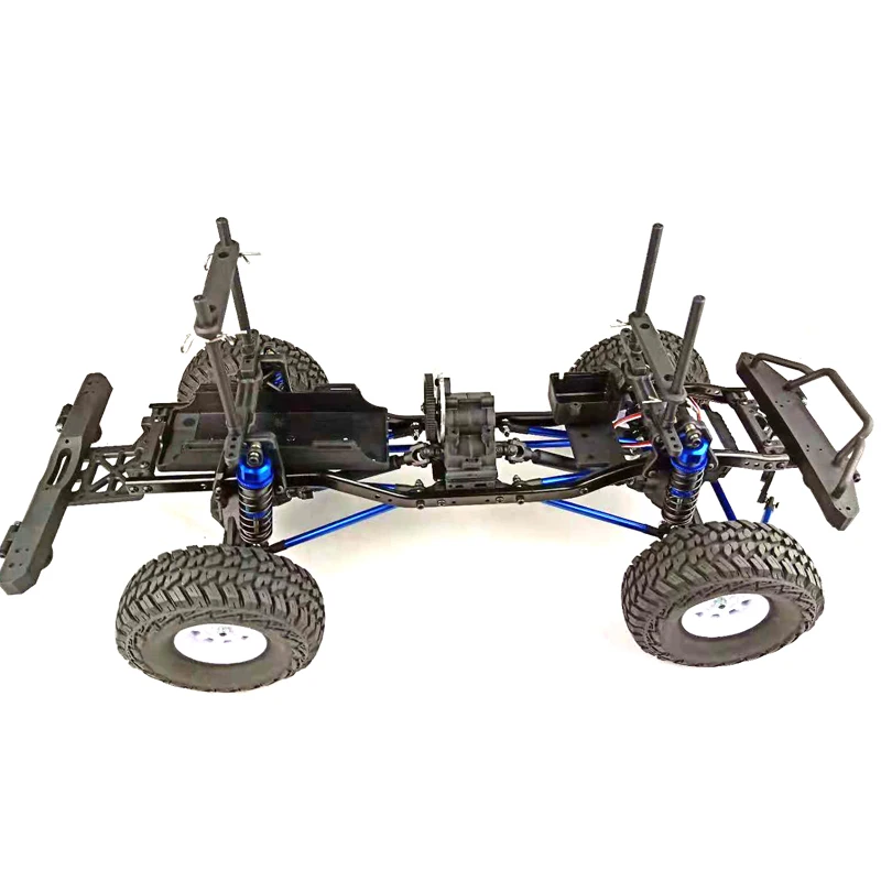 Радиоуправляемые игрушки, машинка на дистанционном управлении, 4x4 VRX Racing, 1/10 масштаб, Электрический гусеничный набор, без электроники, развивающие игрушки, diy, автомобильные игрушки для мальчиков