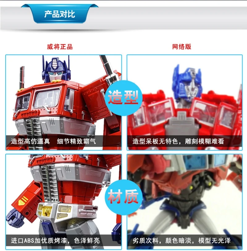 Wei jiang MP10 Optimus японская версия MPP10 сплав Версия Увеличение деформации игрушка Алмазный робот ПВХ фигурка игрушка