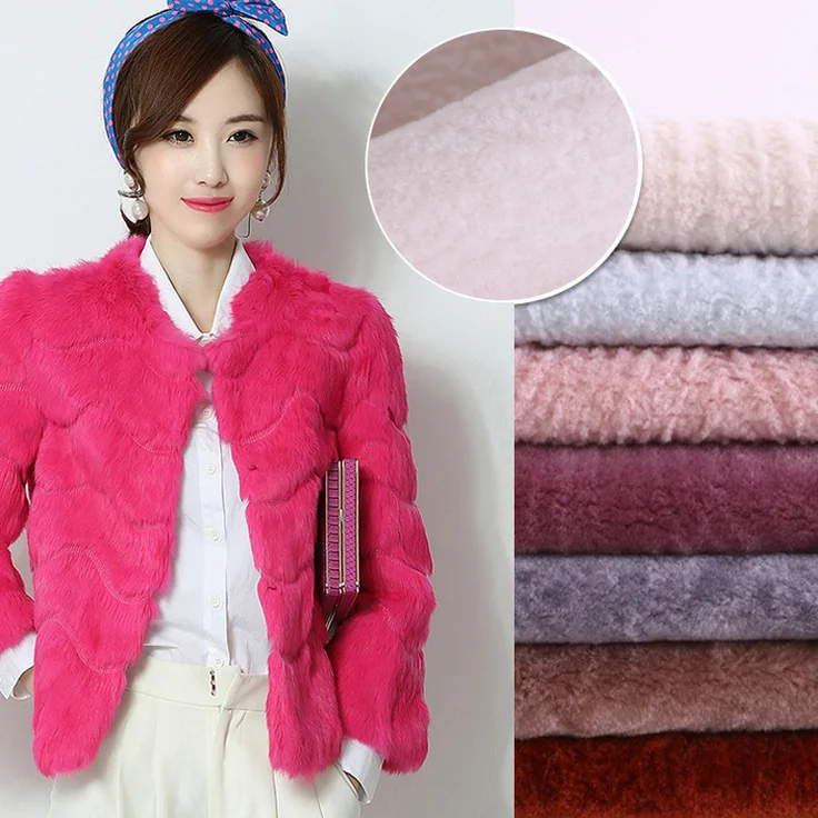 Волнистая ткань mylb похожа на шерсть осень зима все полиэфирные лакированные