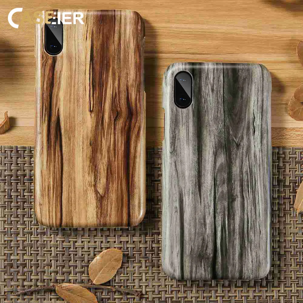 Caseier чехол для телефона samsung galaxy S8 плюс S6 S7 s Винтаж древесины Edge Coque сумка |