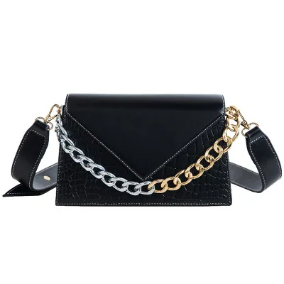 Fashion New Women Leather Bag Simple Shoulder Small Square Package Chain mujer Messenger Crossbody Bags shoulder Female bag | Багаж и