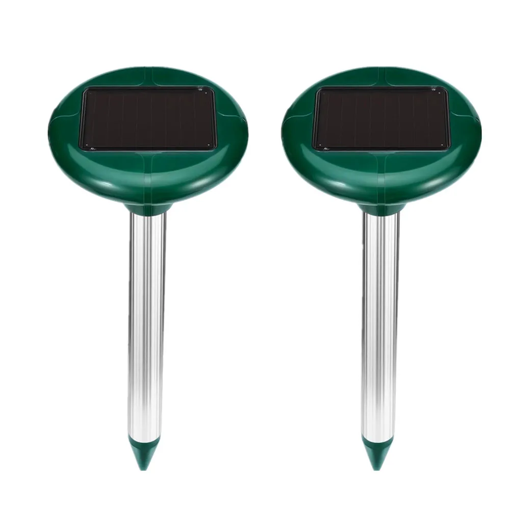 Высокое качество уникальный практичный 2 шт Солнечный Отпугиватель Грызунов на