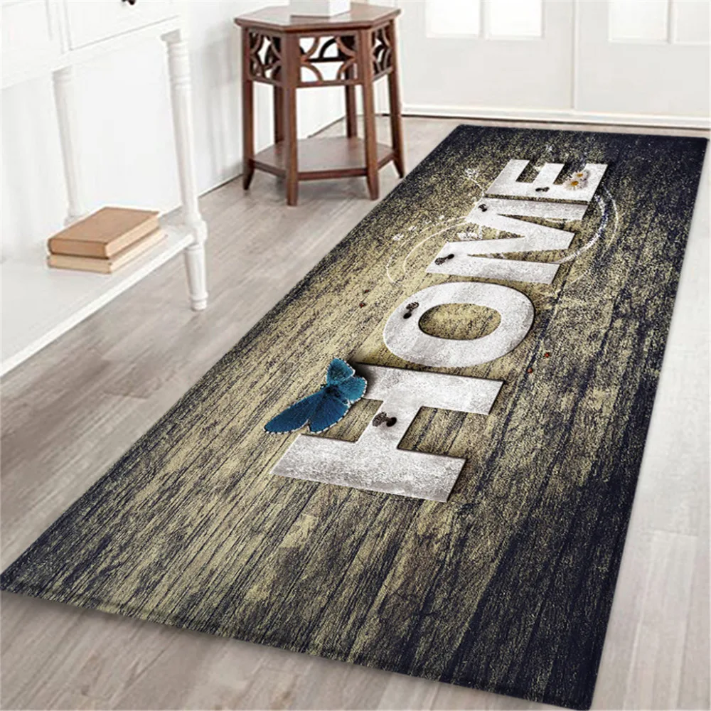 100% Brand New High Quality 60X180 CM Carpet Hallway Doormat Anti - Slip Absorb Water Kitchen Mat Drop Shipping | Дом и сад