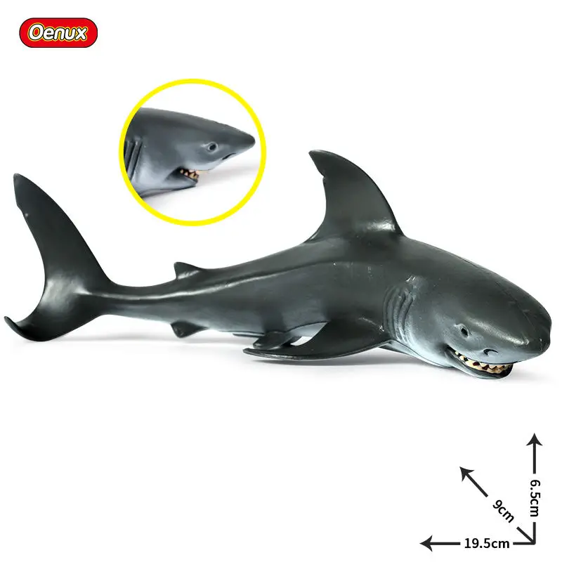 Oenux, новинка, морская жизнь, морские животные, мегалодон, Кит, большая акула, модель, фигурка, ПВХ, Акула, фигурки животных, игрушки, детский подарок