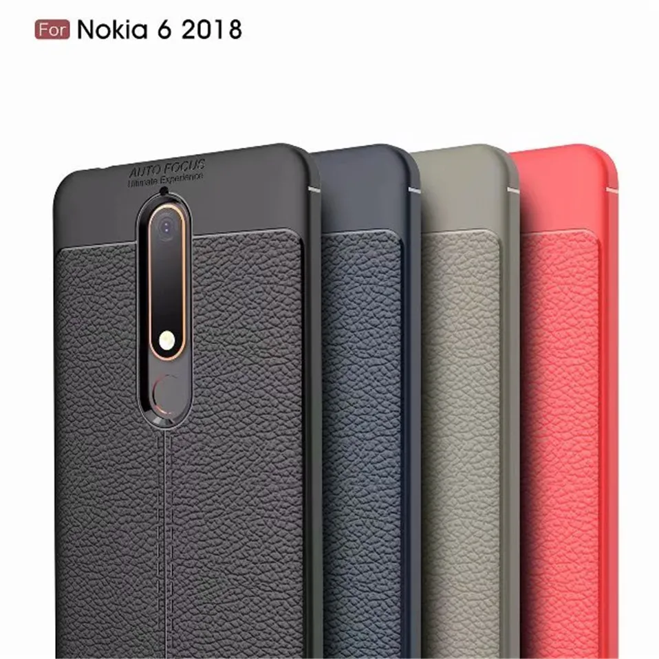 Кожа Телефон Чехлы для Nokia 8 7 плюс 6 2018 крышка Анти-стойкие Вернуться ТПУ чехлы 1 2 3 5