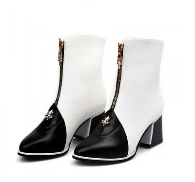 2014 new fashion women rubber boots high heels ankle sexy party winter shoes outdoor for ladies SD675 size 3539 | Обувь