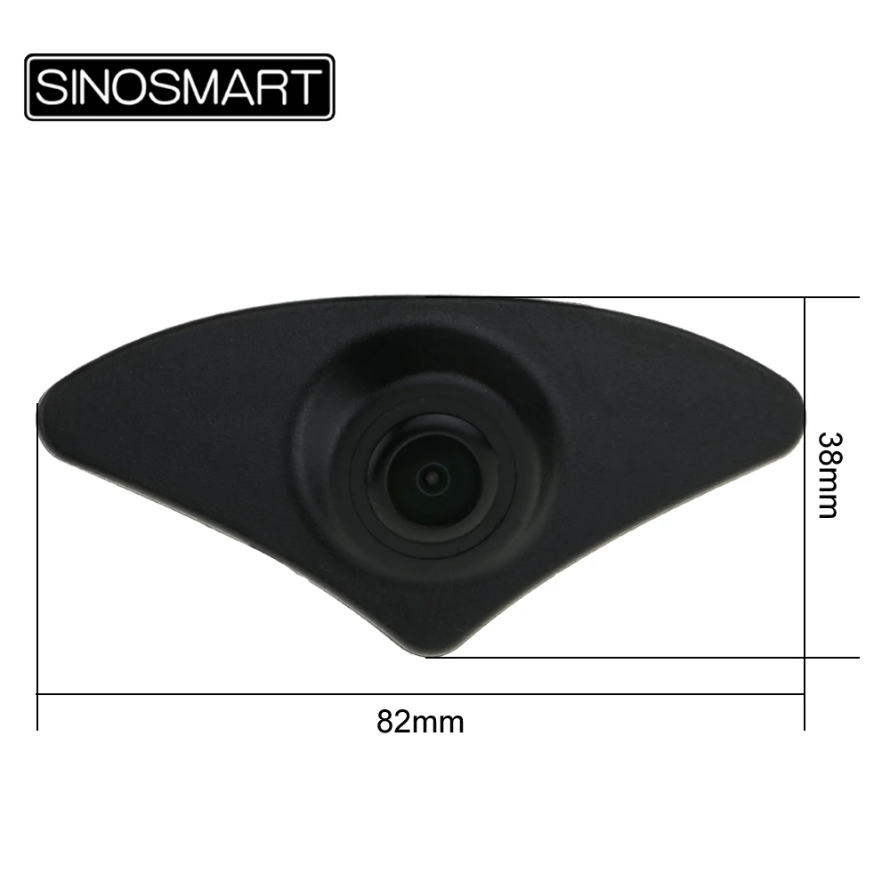 SINOSMART горячая Распродажа HD Автомобильный вид спереди парковочный логотип камера