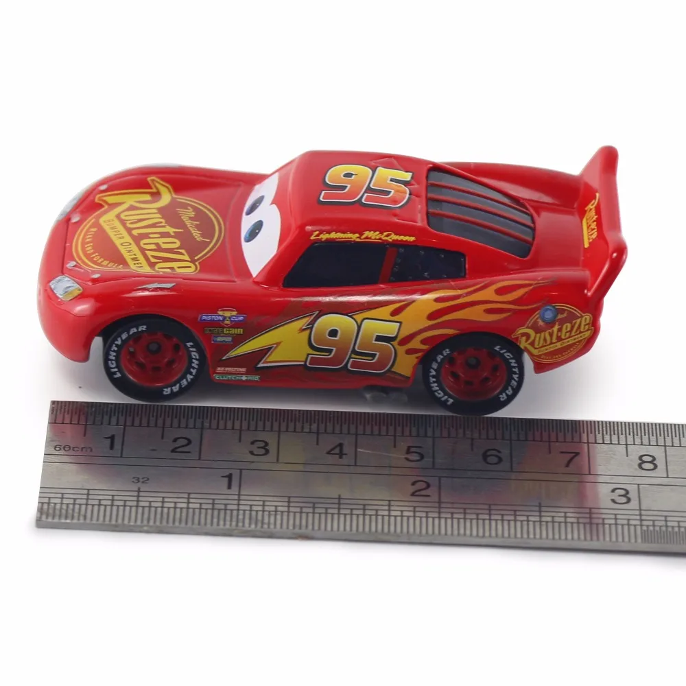 Disney Pixar Cars 2 3 Новое сказочное освещение McQueen Jackson Storm Cruz Ramirez металлическая машина модель детская Рождественская игрушка-лучший подарок