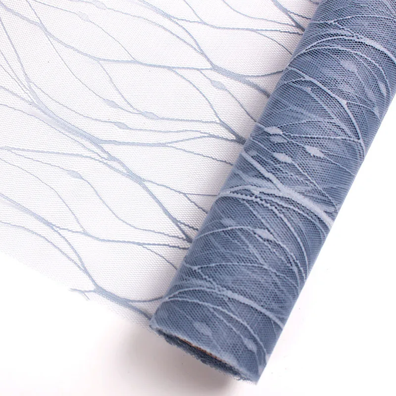 2 м/рулон фантазийное кружевное платье электрические из пряжи и тюля с цветочным