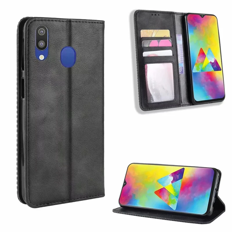 Флип чехол для samsung Galaxy Note 10 5G M20 M10 S10 плюс S10e S9 PLus Note 9 J4 J6 плюс A7 A750 подставка из искусственной кожи чехол крышка