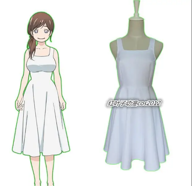 

Japan Hot Anime The Lion of March cos Kawamoto Akari cosplay costume dress daily dress