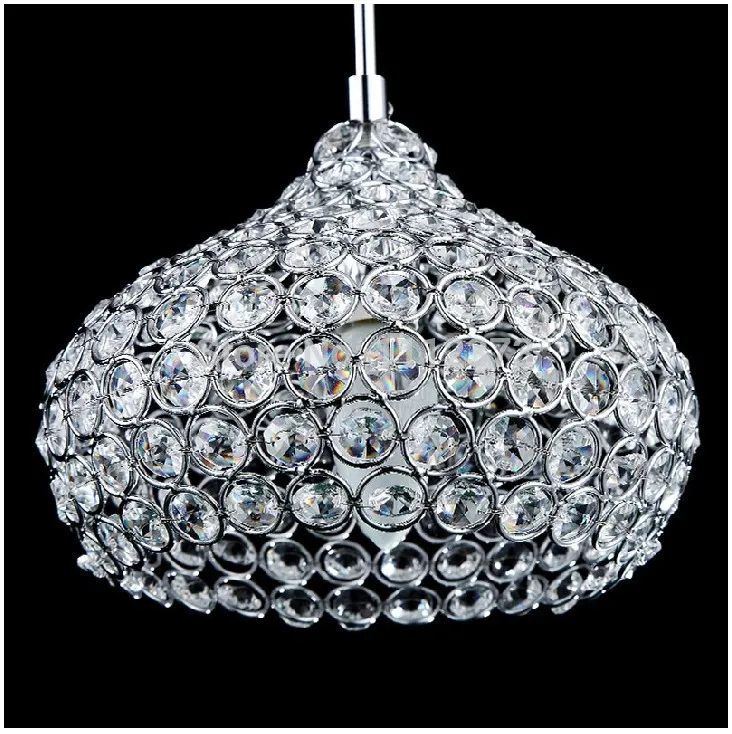 Светодиодная Минималистичная Современная хрустальная люстра K9 3 Вт с светильник