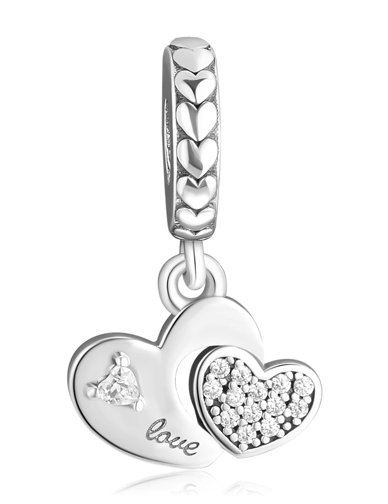 CKK Beads My Baby сердце серебряная подвеска Стерлинговое серебро Подходит Pandora талисманы Серебро 925 браслет бусины для изготовления ювелирных изделий