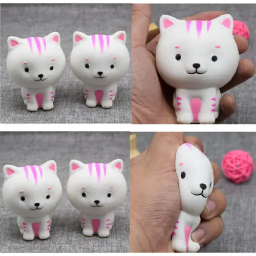 Медленно восстанавливающие форму маленькие молочные кошачьи хлебы игрушки в