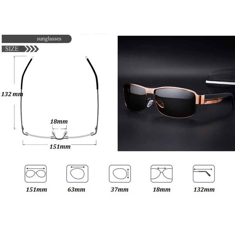 Для мужчин поляризационные солнцезащитные очки для женщин классический Рыбалка