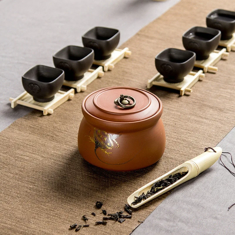 Банки для чая бутылки хранения банки чайные наборы Нулевые аксессуары чайная