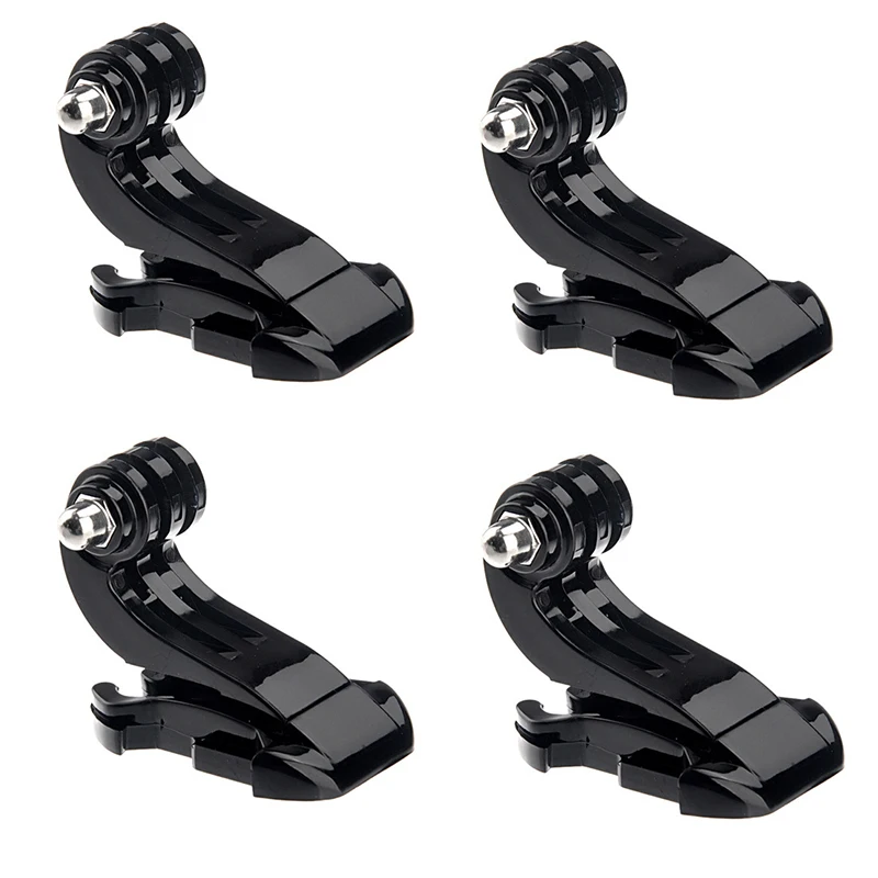 4 шт J Haak Gesp Borstband Helm Mount Base для GoPro Hero 6 5 3 + Xiaomi Yi K SJCAM SJ4000 H9 аксессуары экшн