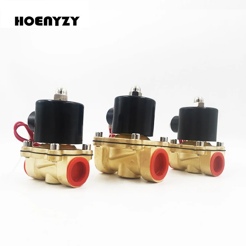1/" 3/8" 1/" 3/4" " электромагнитный клапан DN8 DN10 DN15 DN20 DN25 N/C пневматический клапан для водяного масла воздуха 12 В/24 В/220 В/110 В