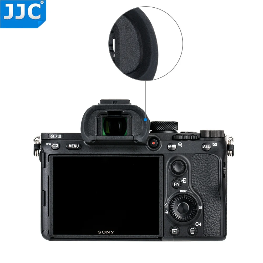 JJC камера окуляр мягкий видоискатель протектор наглазник для sony a7 II/a7 III/a7R/a7R II/a7R III/a7S/a7R IV/a9 II Заменяет FDA-EP18