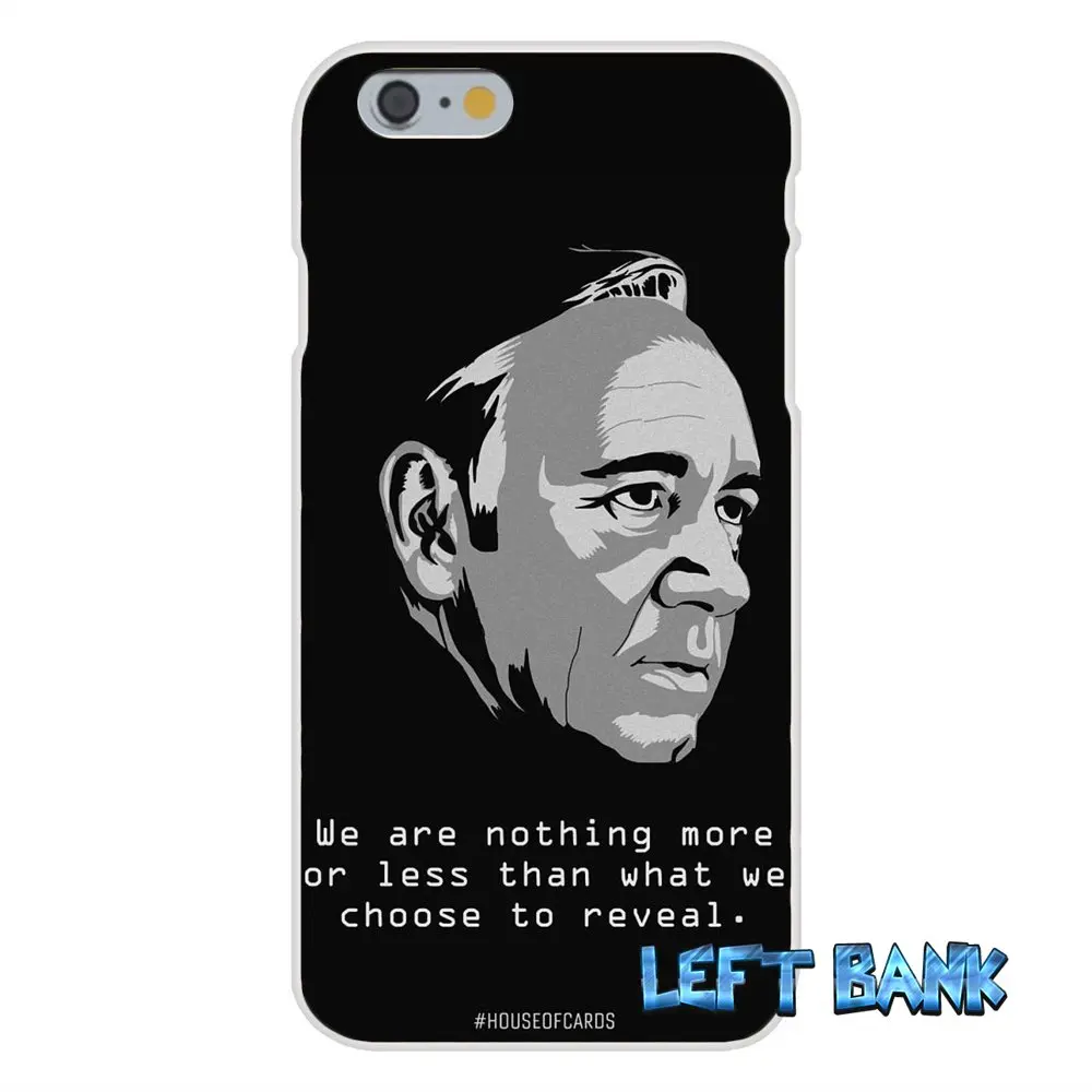 House of Cards Soft Silicone TPU Transparent Cover Case For Samsung Galaxy Note 3 4 5 S4 S5 MINI S6 S7 edge | Мобильные телефоны и