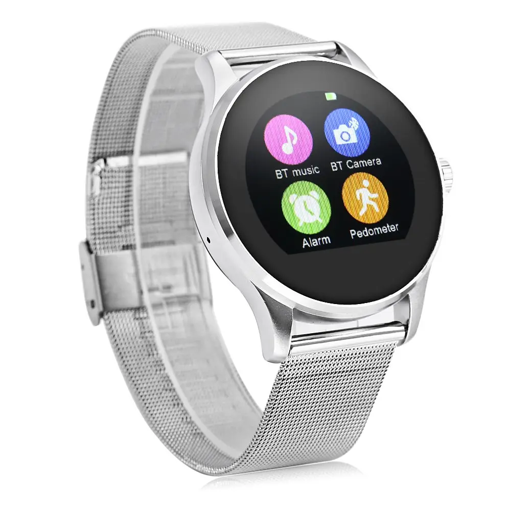 Zeepin K88H Японии и Корея версия MTK2502 Bluetooth 4 0 Смарт Часы Heart Rate трек наручные часы 22 мм
