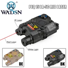WADSN страйкбол LA PEQ15 красный точечный лазерный тактический светильник PEQ 15 IR Lazer Flash светильник Combo охотничий softair Peq-15 оружейный светильник s EX276