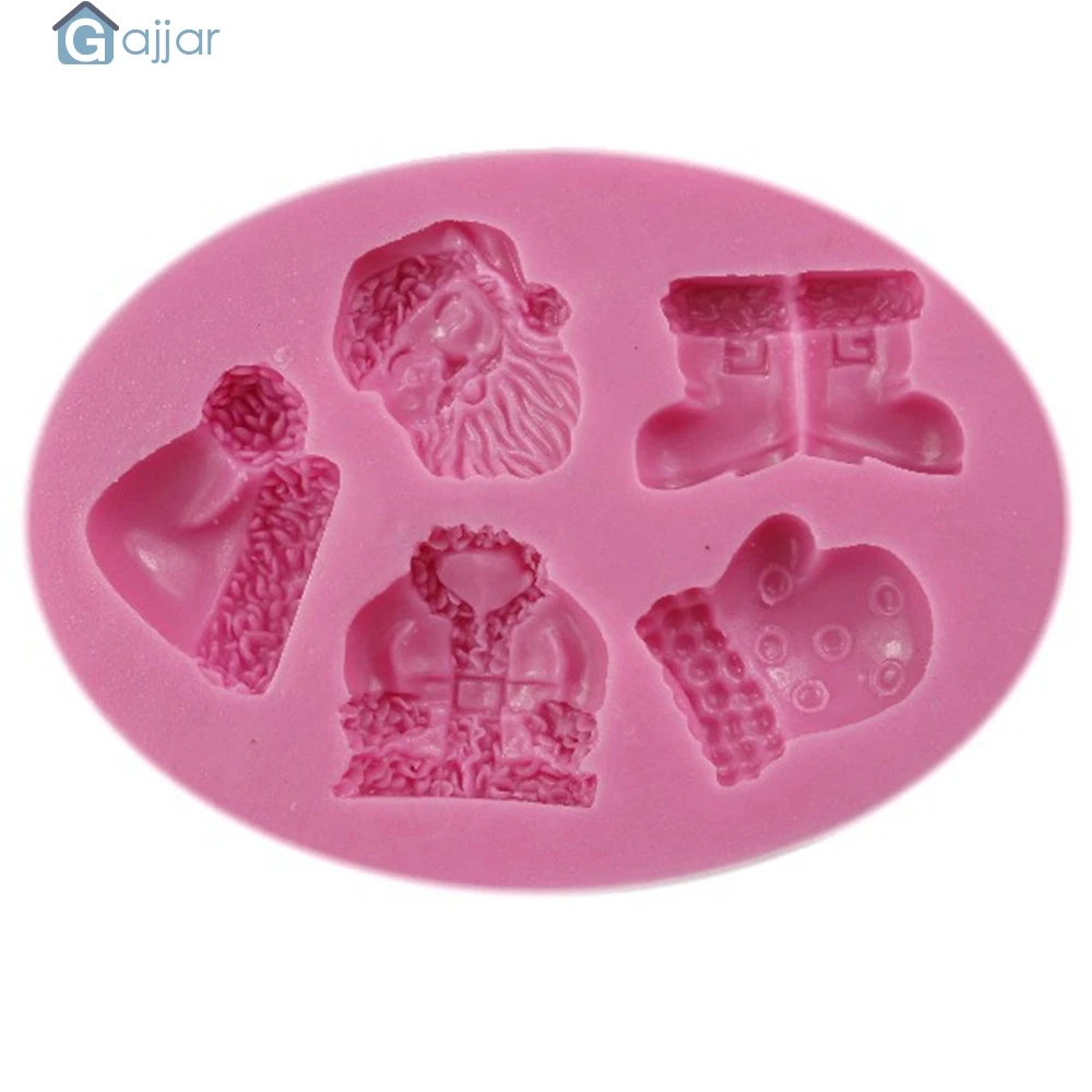 2019 рождественское Силиконовое моделирование мягкий торт Плунжер для печенья