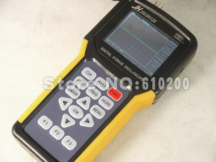 Бесплатная Доставка портативный Цифровой Осциллограф одноканальный 3.2