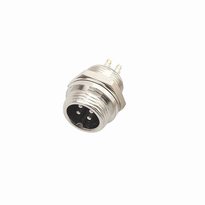 20 шт./лот GX12 12 мм 4PIN Мужской и Женский Кабельный разъем авиационная