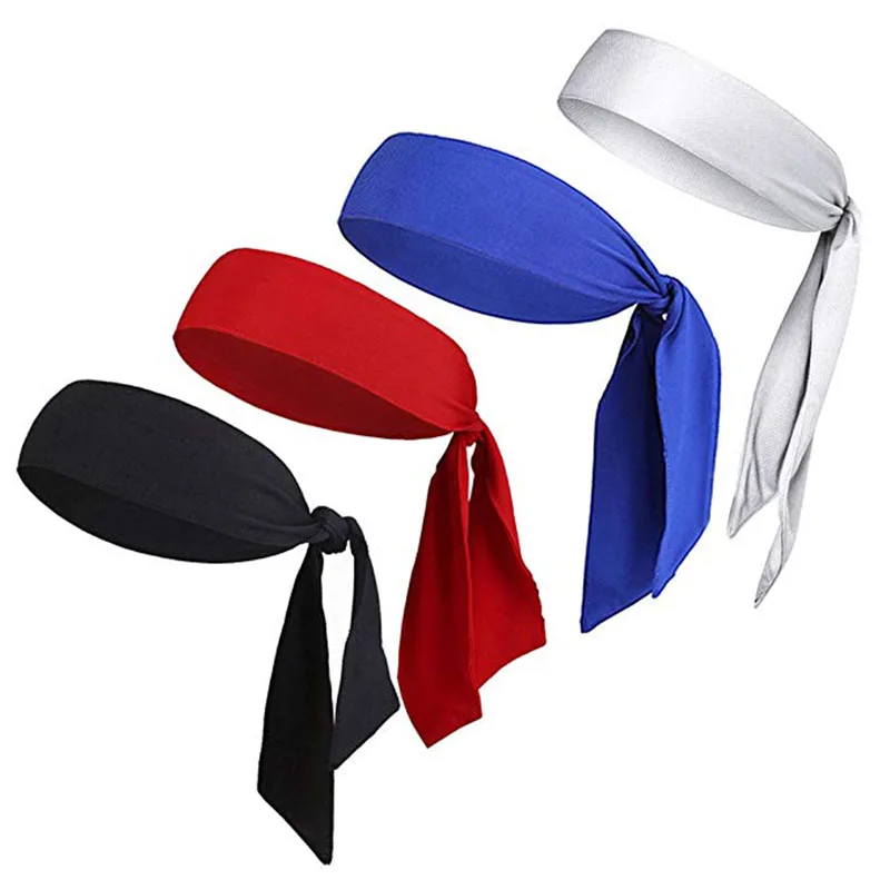 

Safety Cycling Yoga Sport Sweat Headband Men Sweatband For Men Women Yoga Hair Bands Head Sweat Bands