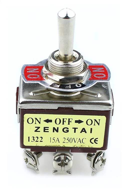 1 шт. E TEN1322 микропереключатель 15A/250V 6 pin Водонепроницаемый переключатель Кепки ВКЛ