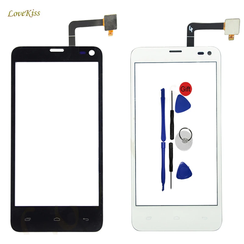 IQ4416 сенсорный экран панель дигитайзер Замена для Fly IQ 4416 Era Life 5 Датчик переднее
