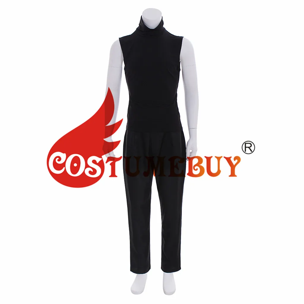 CostumeBuy игры Mortal Kombat X Скорпион Ханзо Hasashi Косплэй костюм для взрослых на Хеллоуин карнавальный костюм L920