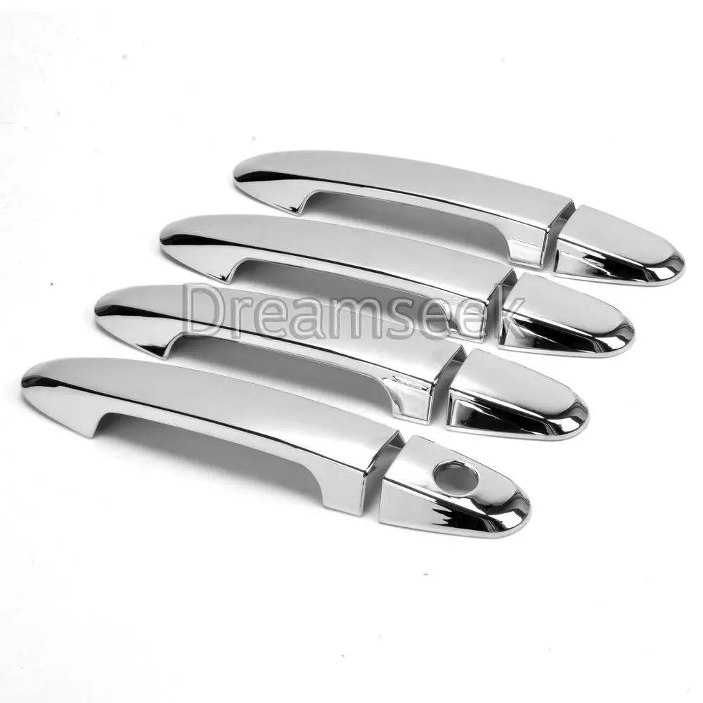 

Door Handle Cover For Hyundai Santa Fe 2007 2008 2009 2010 2011 2012 ABS Chrome Molding Trim Bezel Exterior Decoration