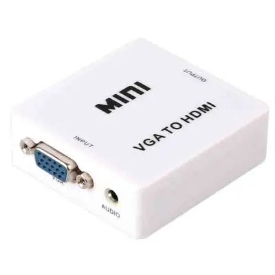 Hxairt 1080P мини VGA в HD аудио видео конвертер коробка адаптер для HDTV ПК ноутбука DVD |